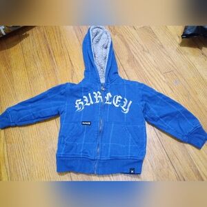 Hurley Blue Kids Hoodie